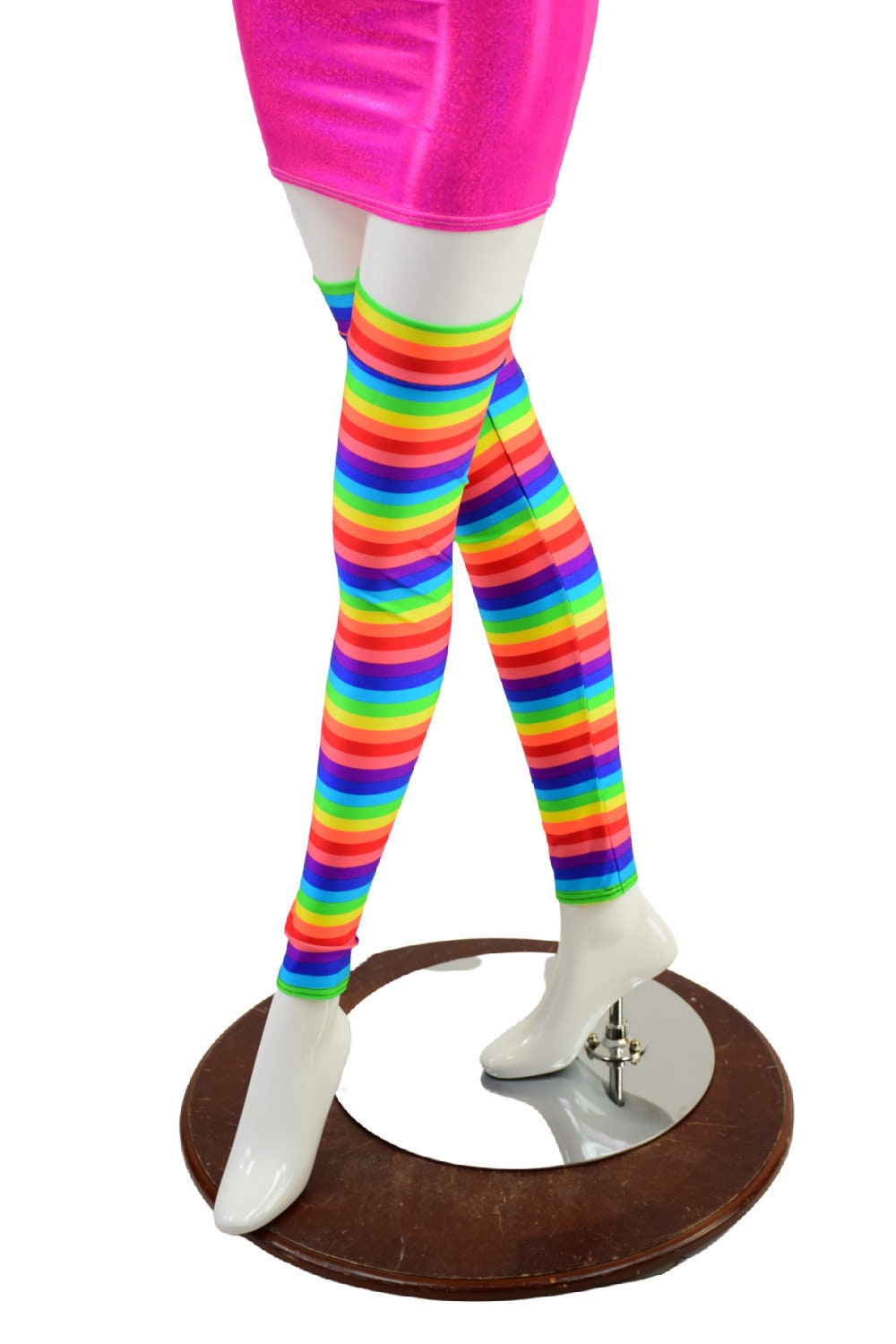 Rainbow Leg Warmers 