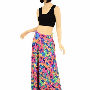 UV GLOW Tahitian Floral Long Maxi Skirt with Pockets 155205 image 5