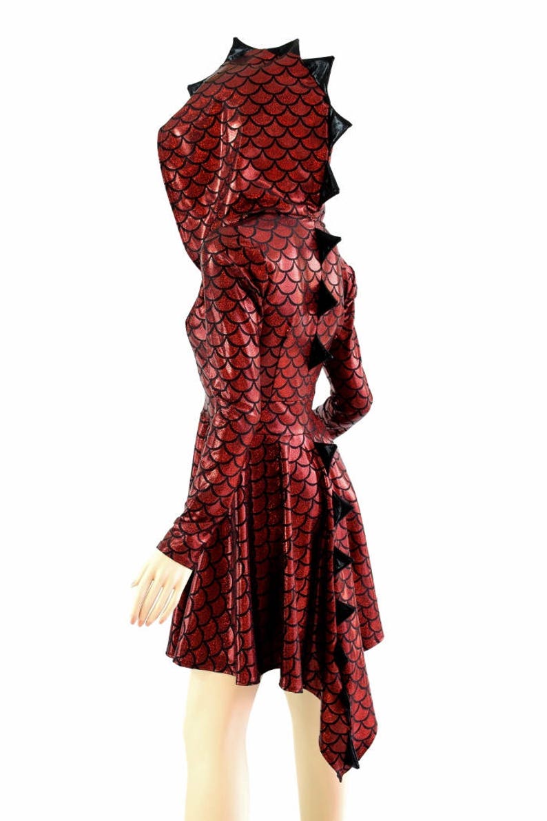 red dragon dress