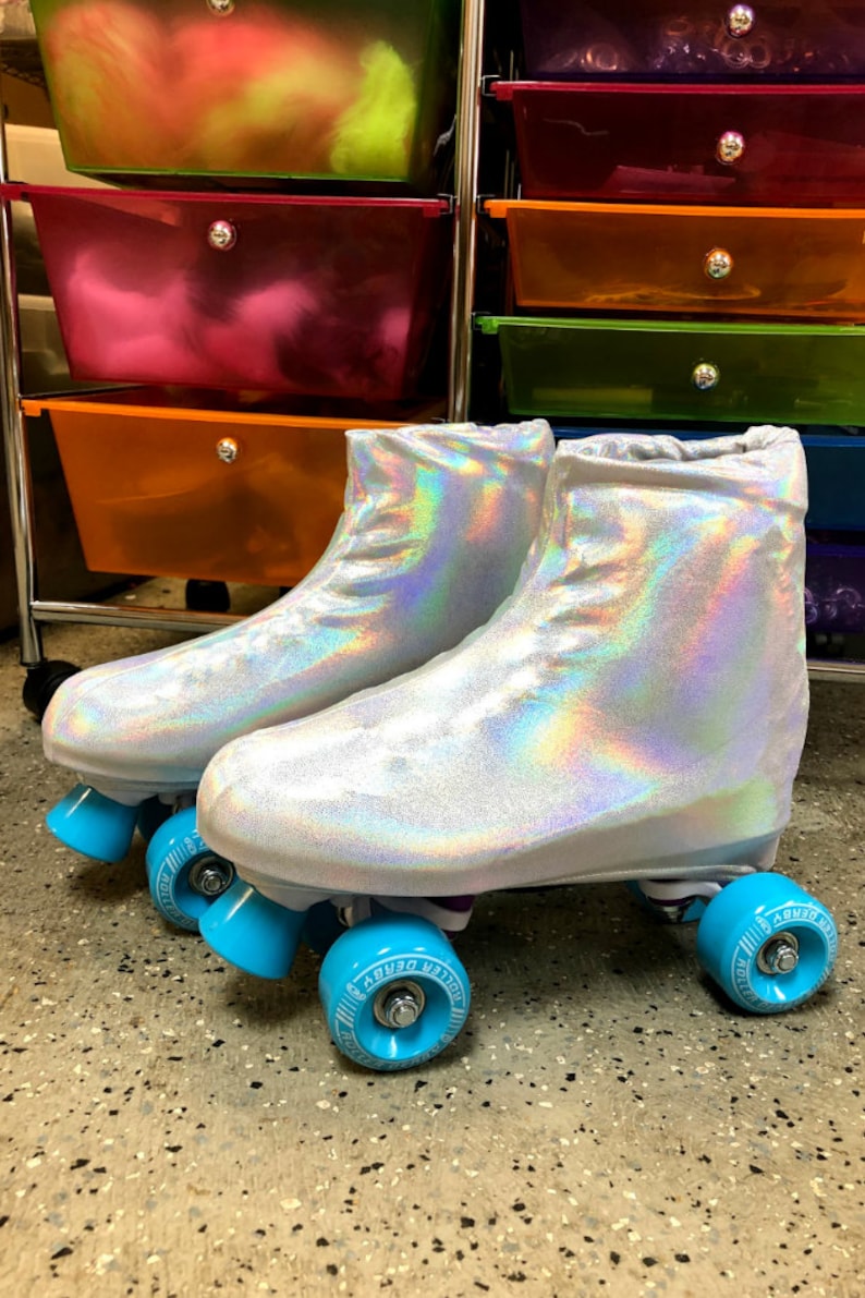 Flashbulb Holographic Adult Roller Skate Boot Covers COVERS Etsy