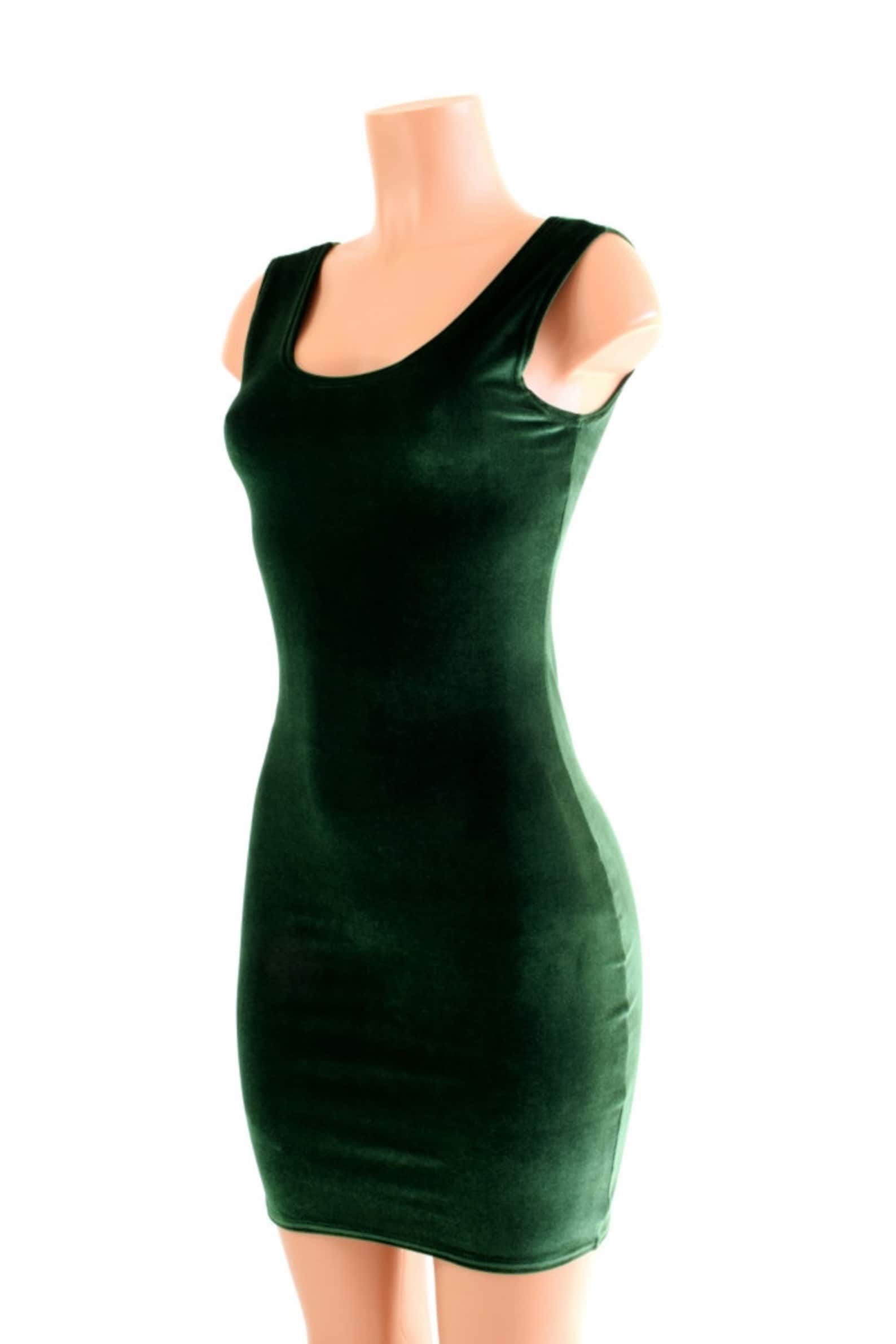 forest green bodycon