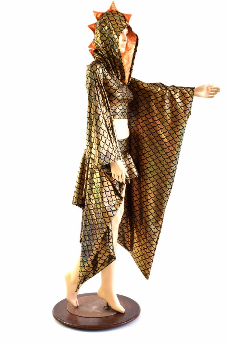 Dragon crop hoodie Clearance