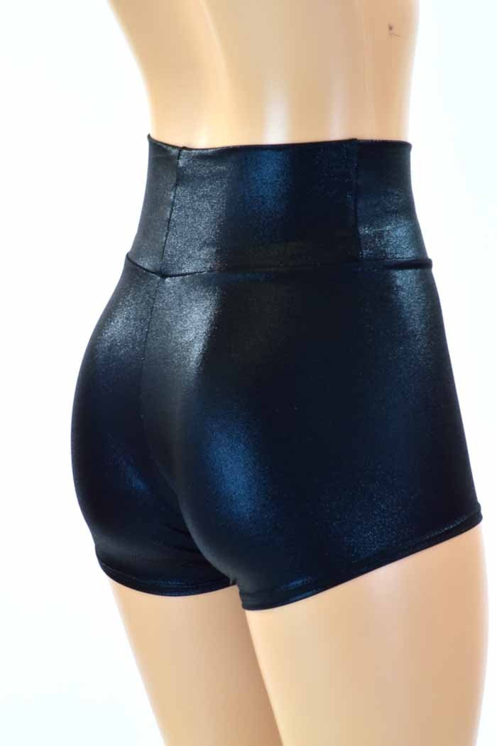 Black Mystique High Waist Shorts 151193 | Etsy