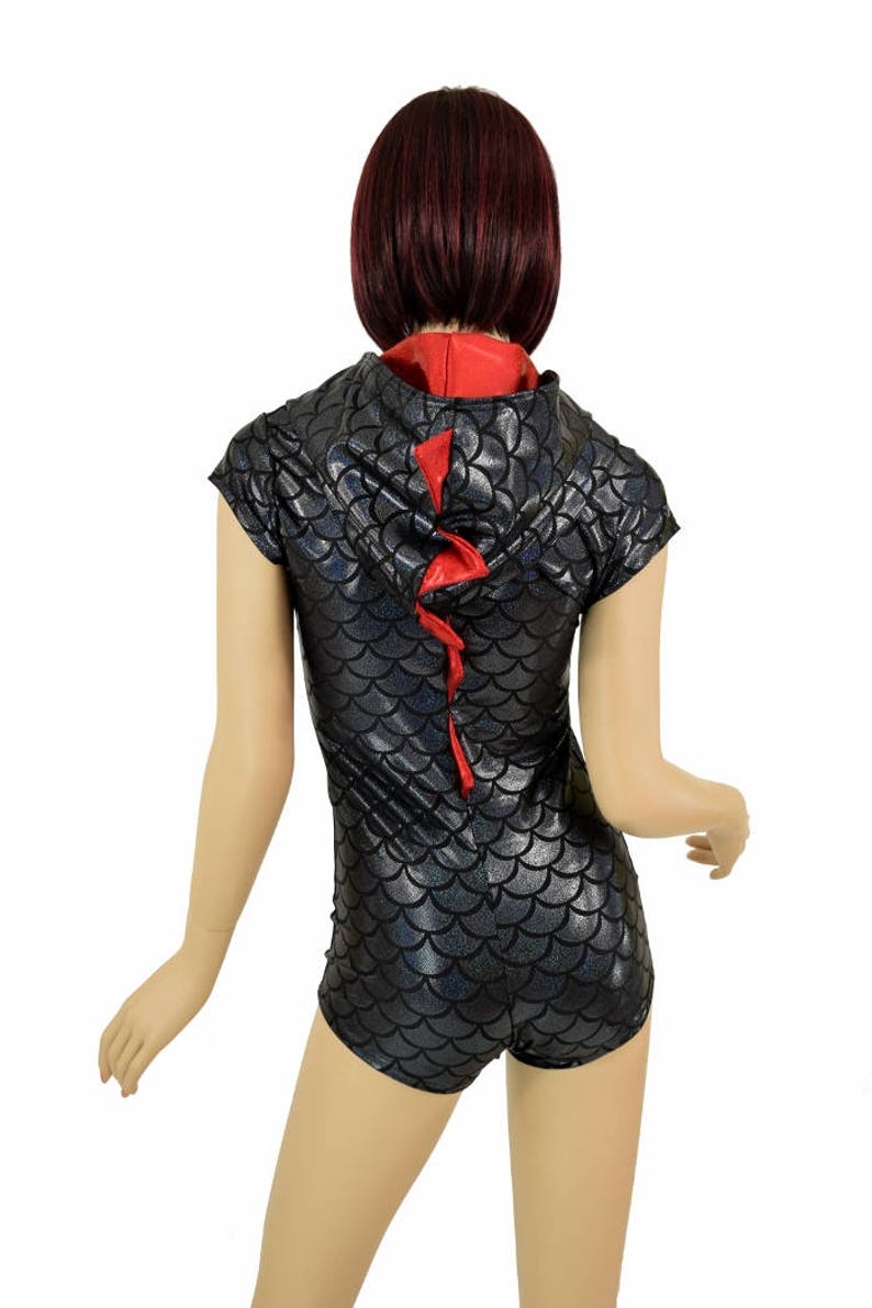 Dragon Lily Noir Hoodie for Women (USA Size)