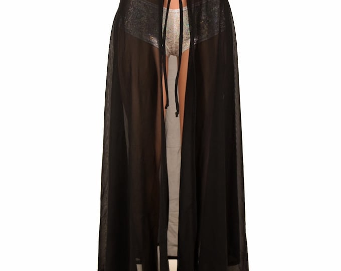 THE HERBALIST / Elasticated Cotton Poplin Knee Length Skirt main image 1