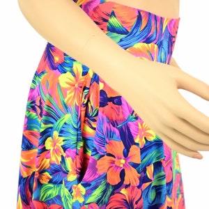 UV GLOW Tahitian Floral Long Maxi Skirt with Pockets 155205 image 6
