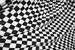 UV Black & White Checkered Four Way Stretch Spandex (By the Yard) 