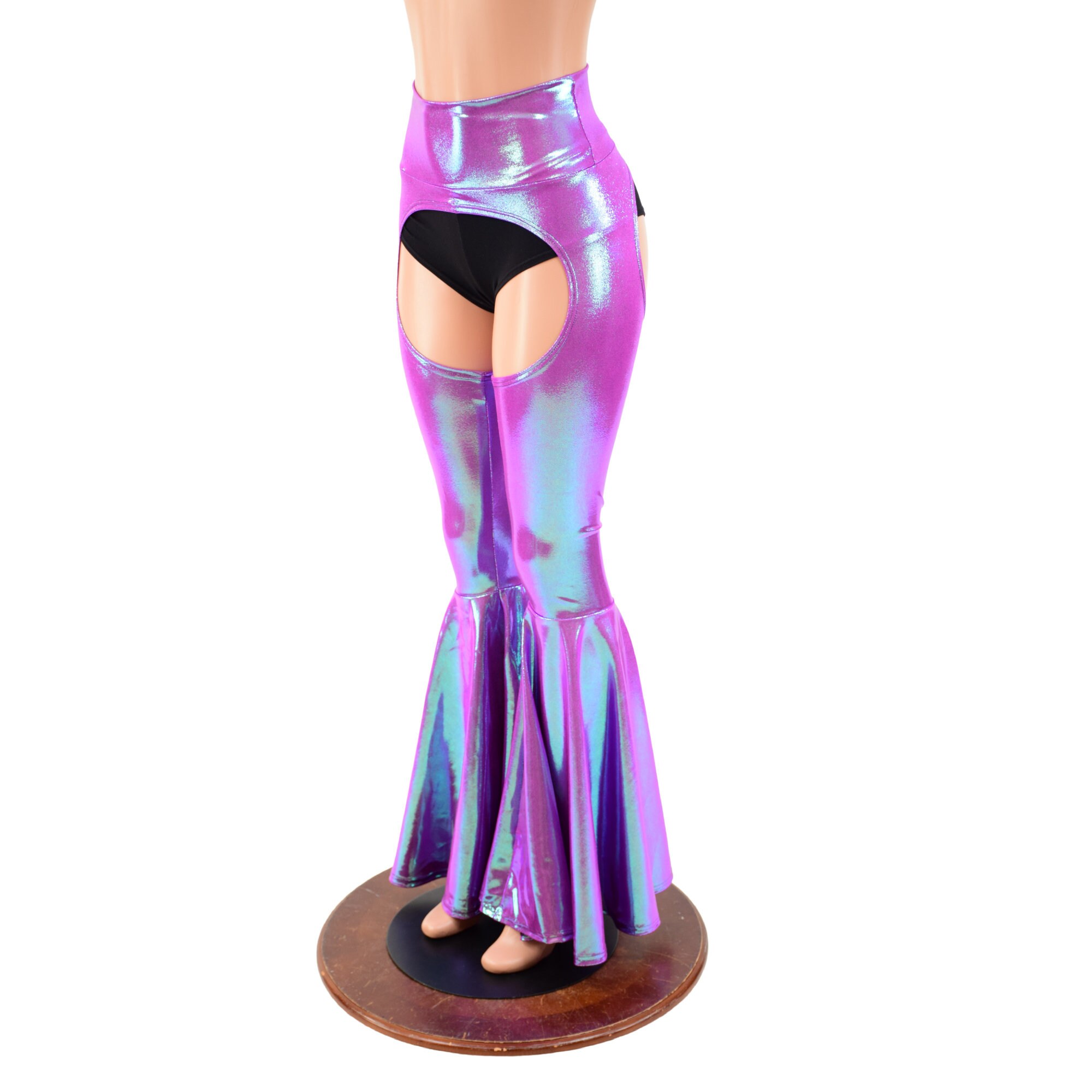 Bell Bottom Flare Chaps in Plumeria (shorts Not Included - - Etsy