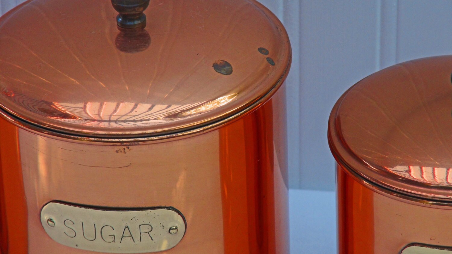 Vintage Nesting Copper Canister Set Douro Copperware Set Etsy