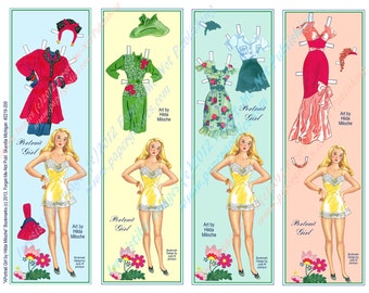 hilda miloche paper dolls
