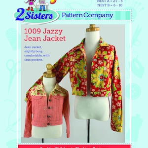 Girl&#39;s Jazzy Jean Jacket - sizes 12, 14, 16, 18