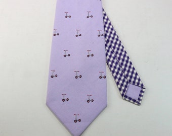Hand-embroidered Scooter tie