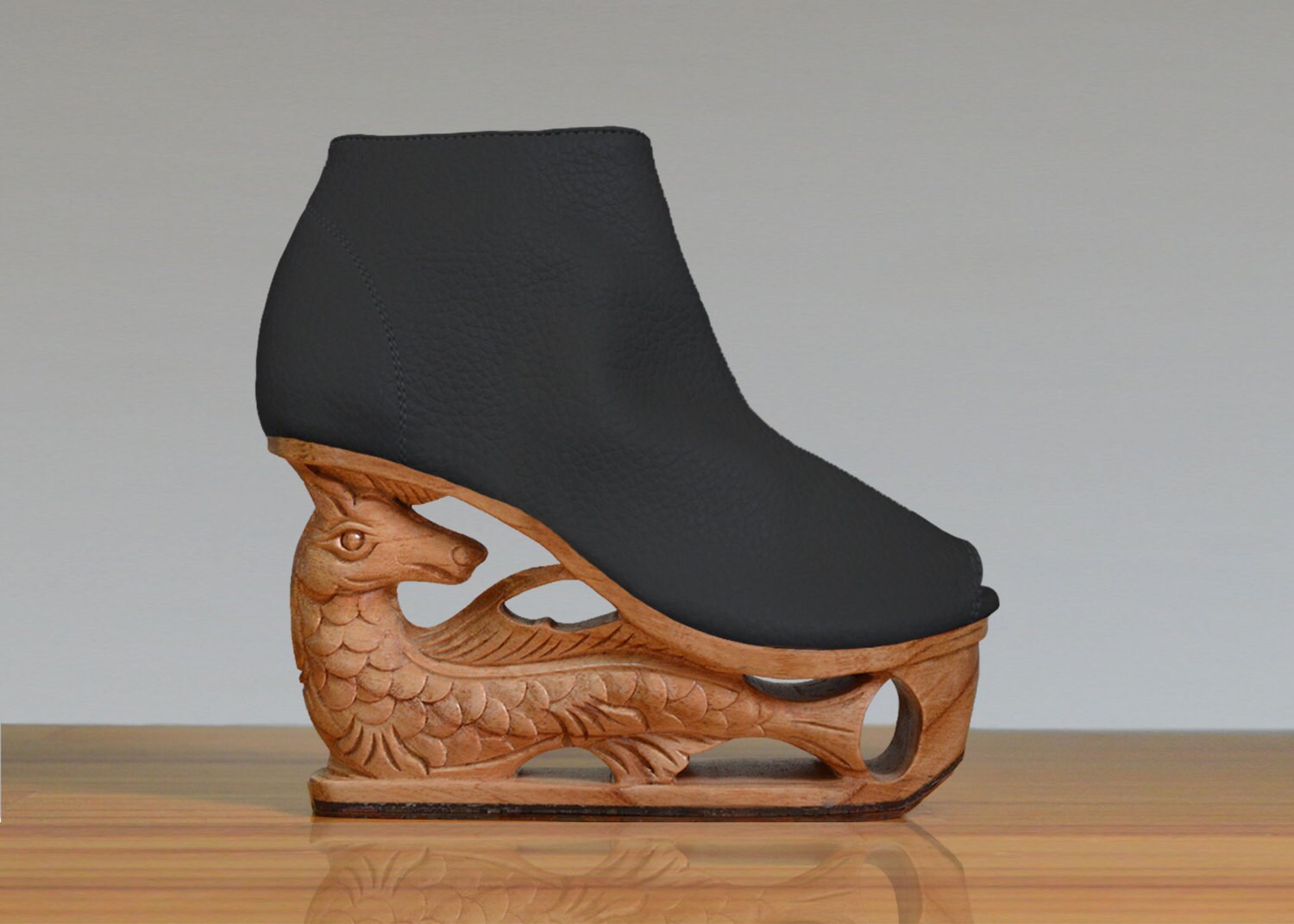 platforms with fish in the heel