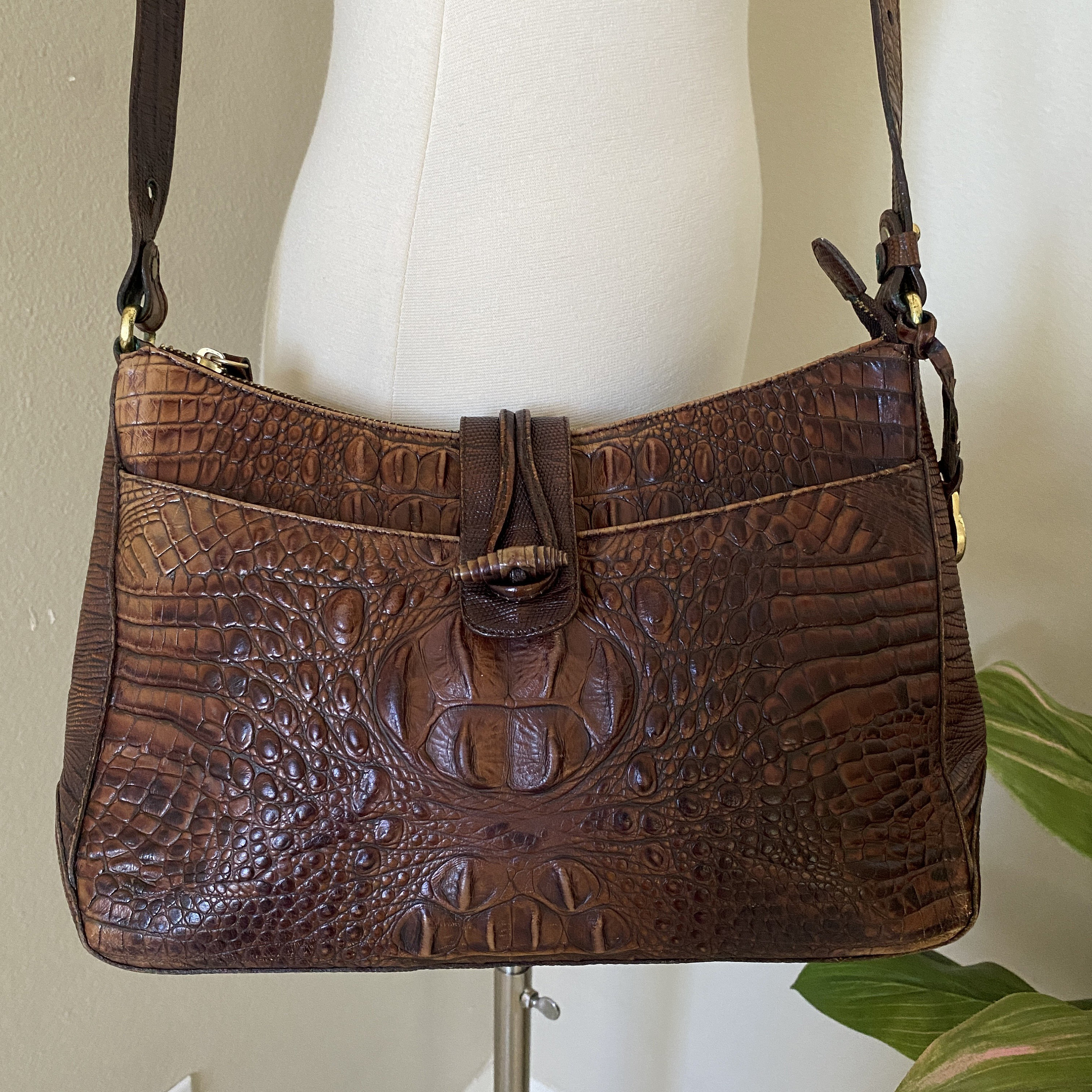 Vintage brahmin shoulder bag hotsell