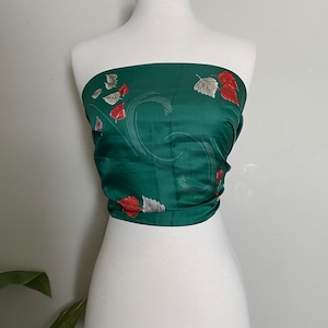 Italian Scarf, Green Scarf, Light Scarf, Head Wrap, Handbag Accessory, Made in Italy, vintage Scarf, 70s vintage, 70s Scarf