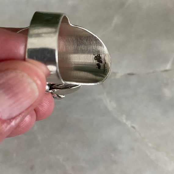 Sterling Silver Rabbit Ring: Gaudy Amethyst State… - image 7