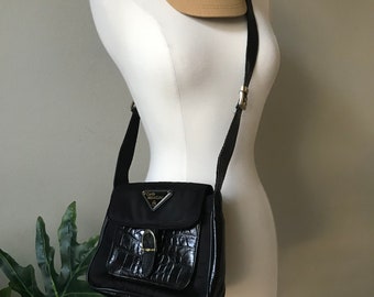 Vintage handbag,Carla Mancini Shoulder bag 90s Classic Handbag