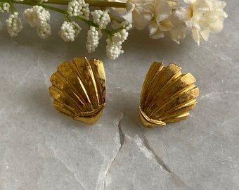 Orecchini ear cuff a forma di foglia di conchiglia - Italia