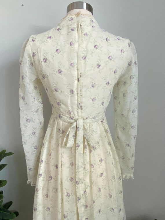 Gunne Sax Dress, 70s Gunne Sax, Prairie Dress, Bo… - image 4