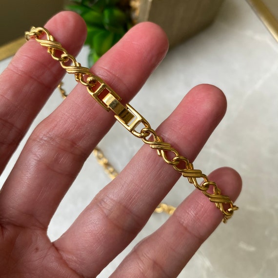 Vintage Gold bracelet, Bracelet for Women Dainty … - image 4
