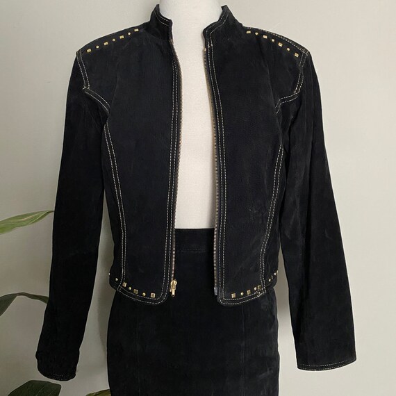 Vintage Suede & Smooth Leather Jacket main image 0
