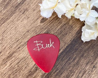 Buck Owens Guitar Pick Official Tour Vintage Memorabilia