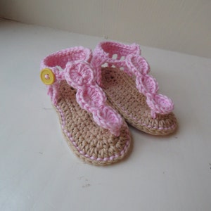Baby Sandals, Baby Girl Sandals, Baby T-strap sandals, Crochet Baby Sandals, Cotton Crochet Baby Sandals, Baby Summer Sandals, Baby Shoes