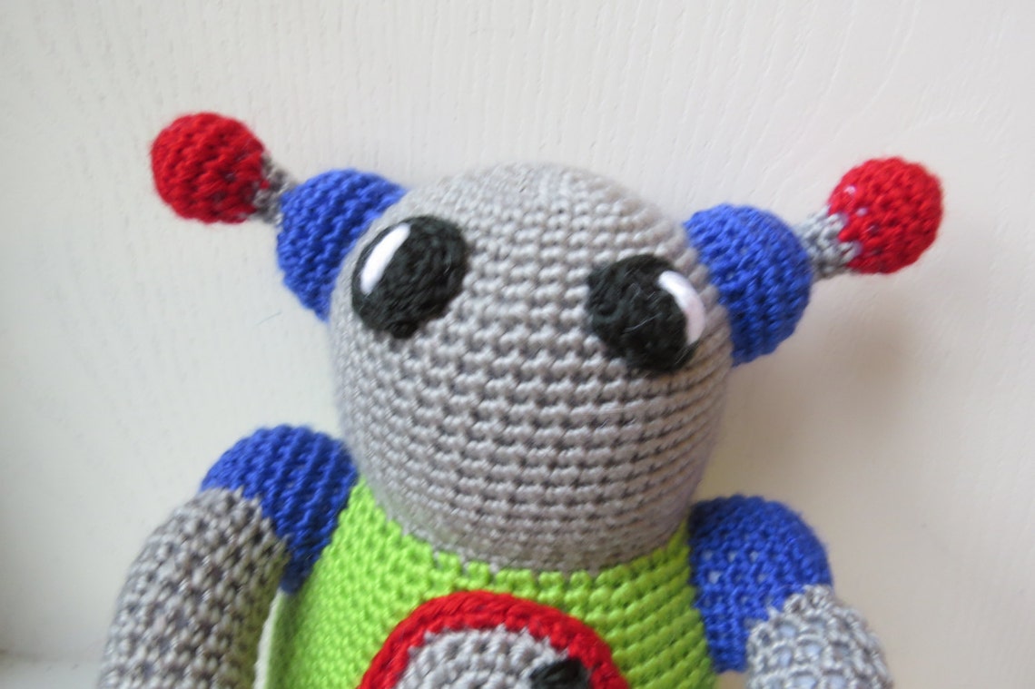robot stuffed toy