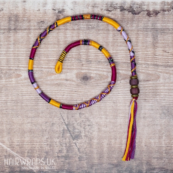 Red Indian, Hair Wrap, Hairwrap, Boho Hair, Hippy, Removable  display picture 3