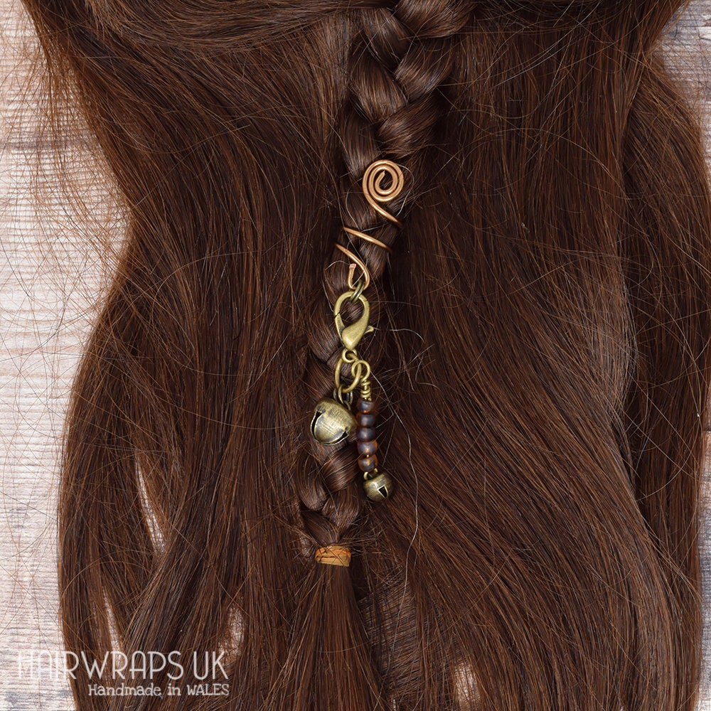 Tibetan Bronze Bell Charm for Hair Plaits Hand Wrapped Wire - Etsy Tibetan Bronze Bell Charm for Hair Plaits Hand Wrapped Wire - Etsy
