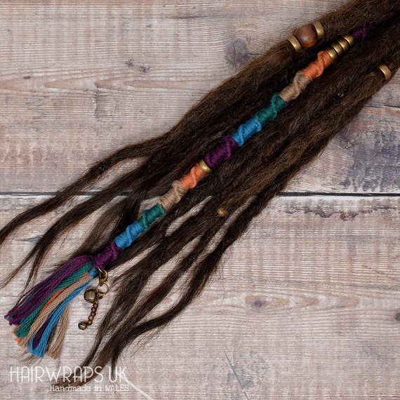 Bohemian Hairwrap, Vegan Accent Lock, Hair Wrap Extension  display picture 2