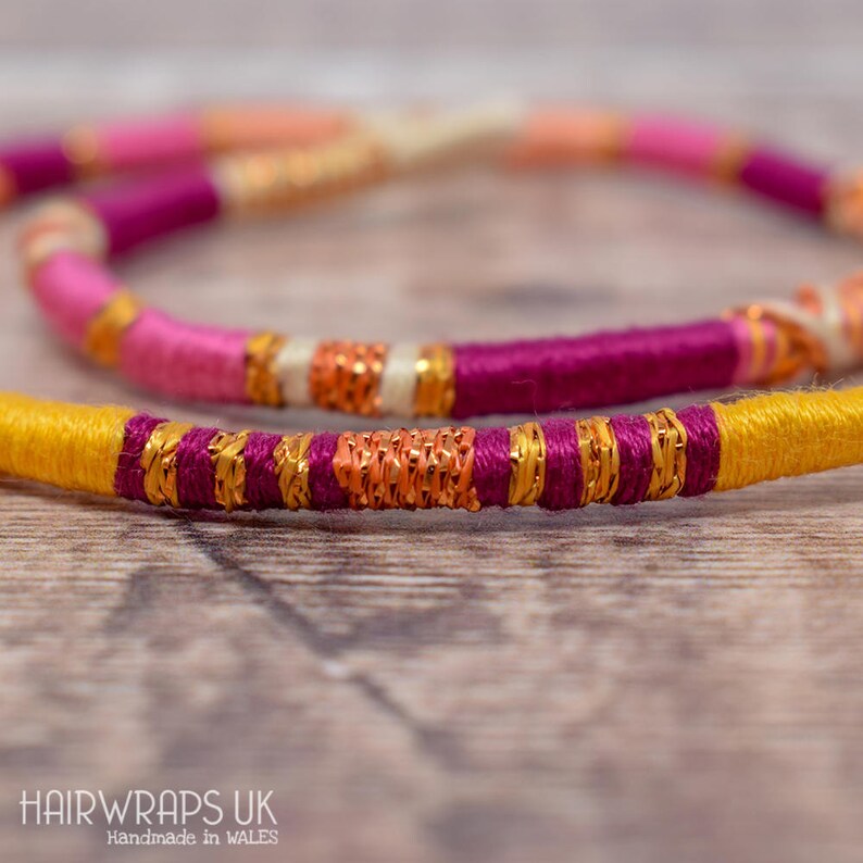 Removable Hair Wrap Clipin Boho Hairwrap Boho hair Etsy