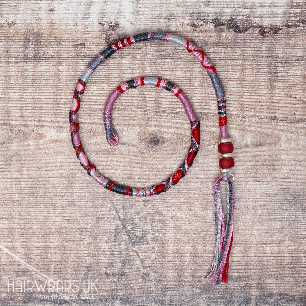 Tribal Hairwrap, String Hair Extension, Cotton Hair Wraps  display picture 3