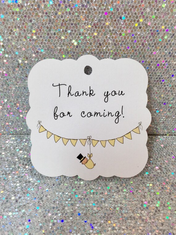 etsy baby shower tags