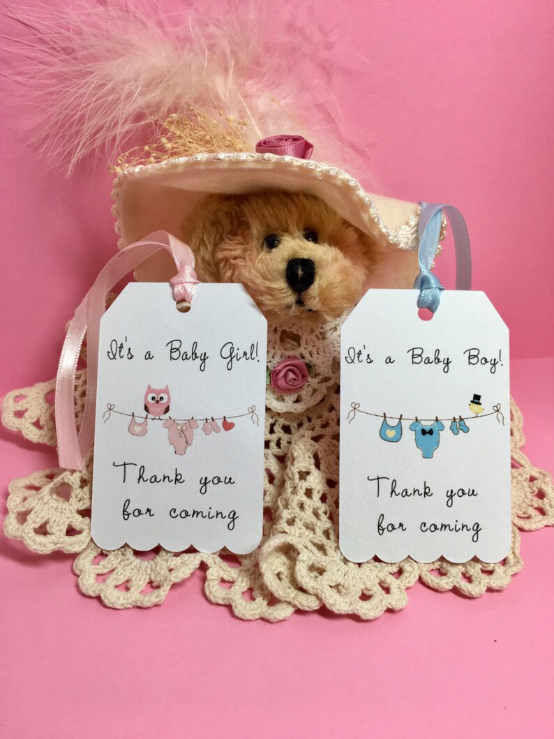 Baby Shower Tags Baby Shower Favors Thank You Tags Baby Etsy Baby Shower Tags Baby Shower Favors Thank You Tags Baby Etsy