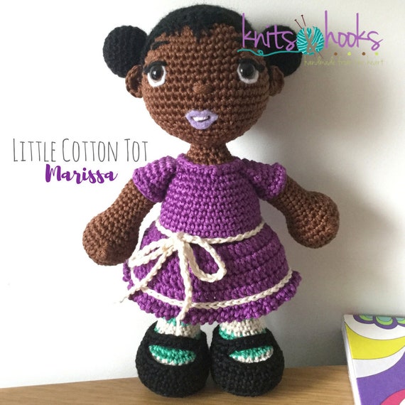 crochet black doll pattern