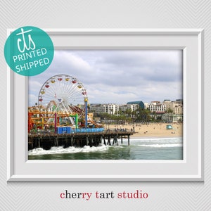 Santa Monica Pier - Giclée Fine Art Print