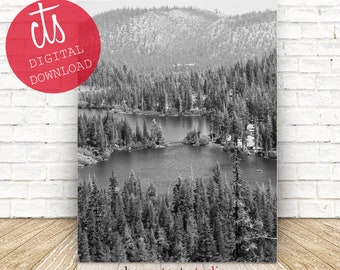 Mammoth Lakes - Digital Download - Eastern Sierras - Black and White Photography