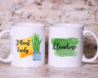 Crazy plant mommy, Plant Mug, Plant mom, plant lady, Coffee Mug, Plant Lover Gift, Coffee Cup, Gift for Plant lovers