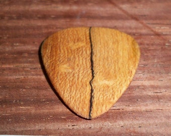 Spalted Maple wood Guitar Pick