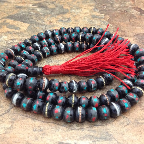 Tibetan Prayer Beads Etsy
