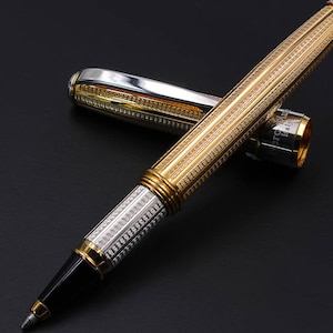 Handmade Pen Vermeil Silver Made in Italy
