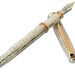 Handmade Fountain Pen Sterling Silver 925 Pen & The City Made in Italy Rose Gold Plated Trimmings Italy