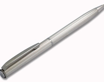 Mechanical Pencil  in Sterling Silver Available with Personalization Handcrafted in Italy