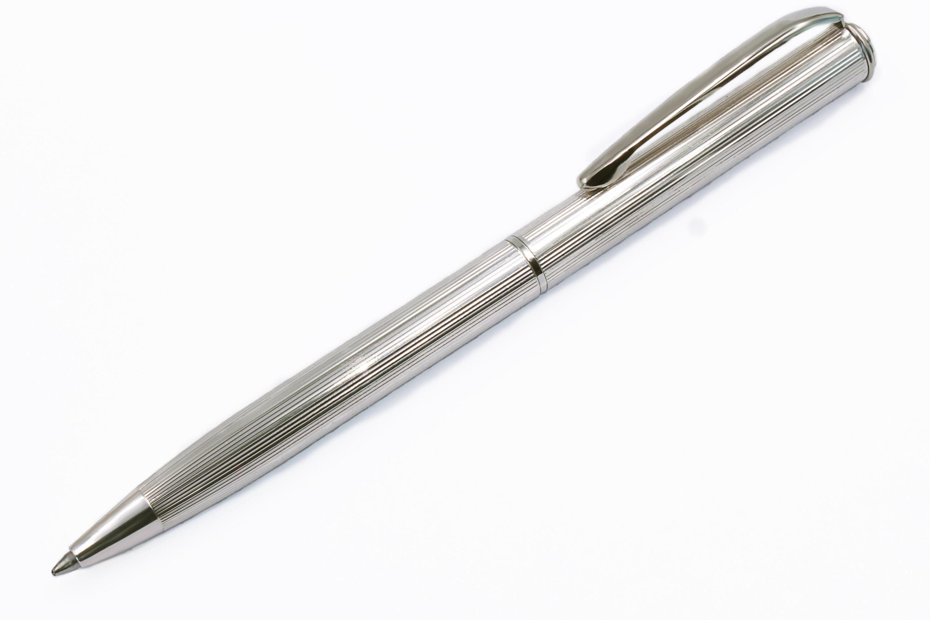 Elegant Italian-Made Sterling Silver 925 Ballpoint Pen – Personalized for the Perfect Gift