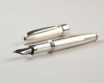 Parker 75 Sterling Silver Ciselé Restored Vintage Fountain