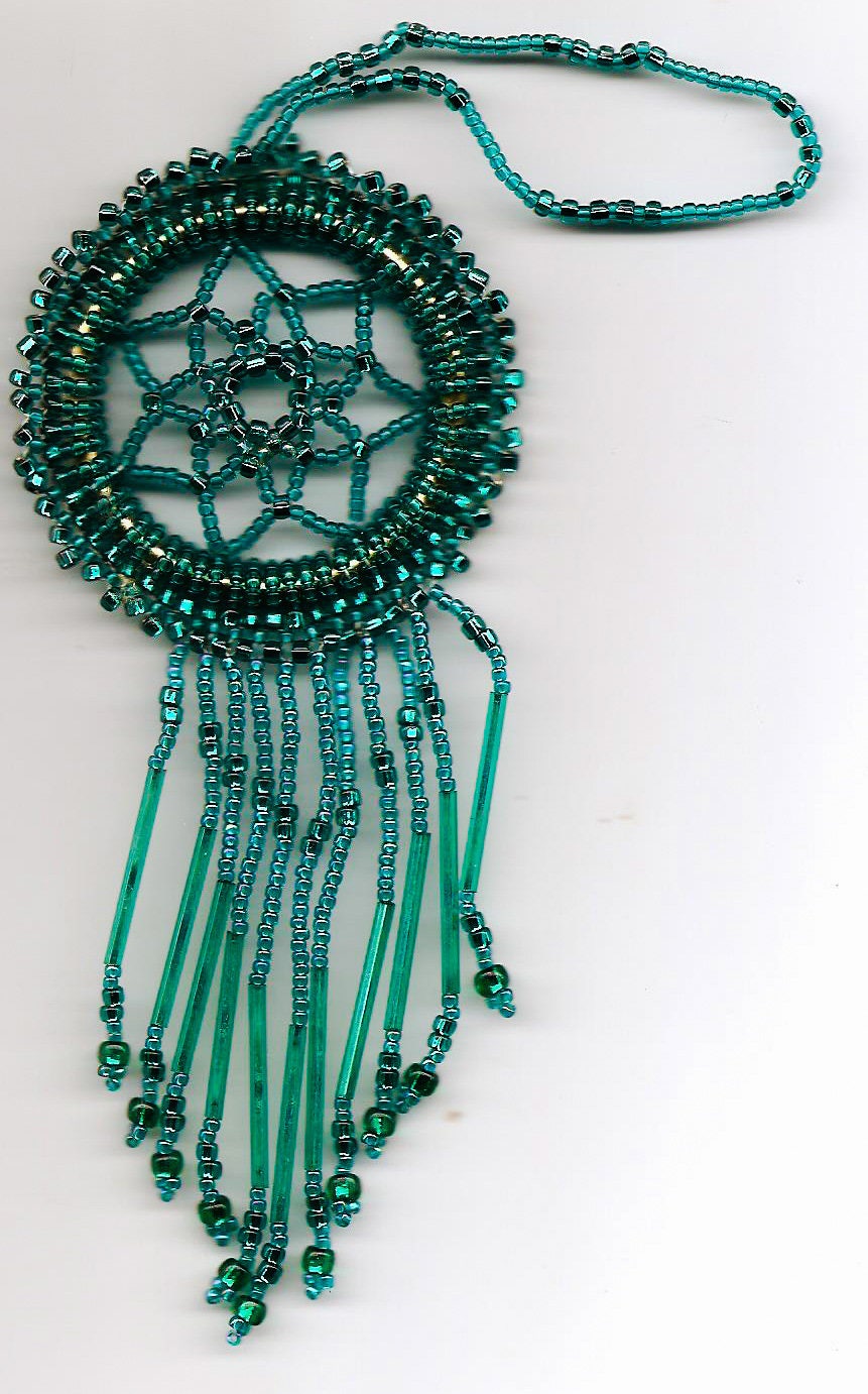 Native American Bead Dream Catcher Etsy UK