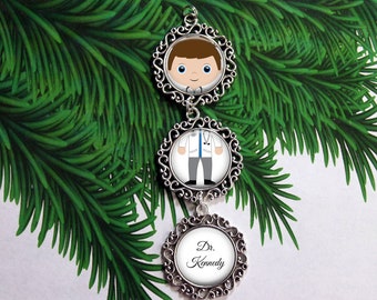 SALE! ! Doctor Christmas Ornament - Personalized Doctor Ornament-  - Cyber Monday