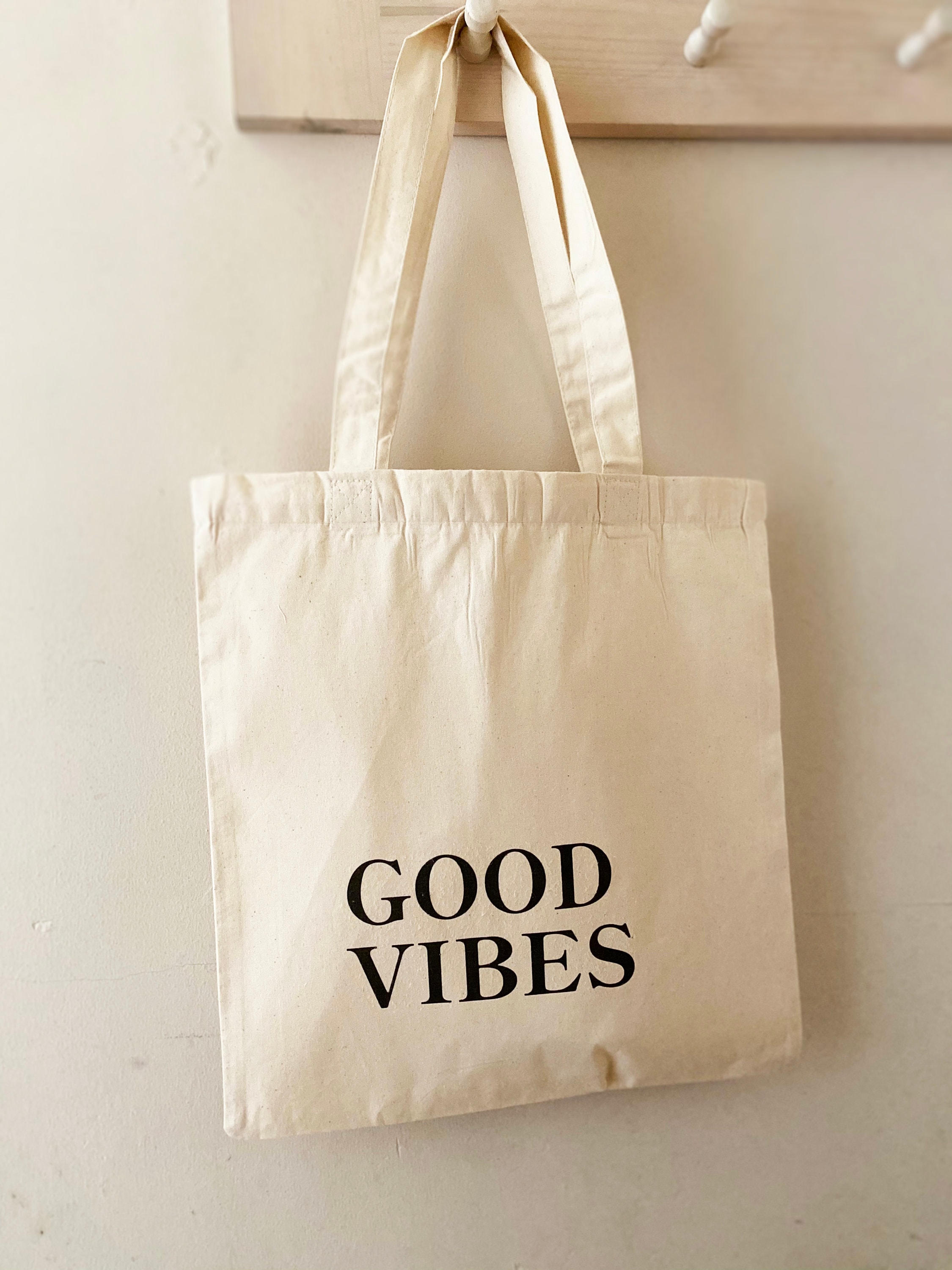 Good Vibes Tote Bag Raise your vibration Law of Attraction | Etsy