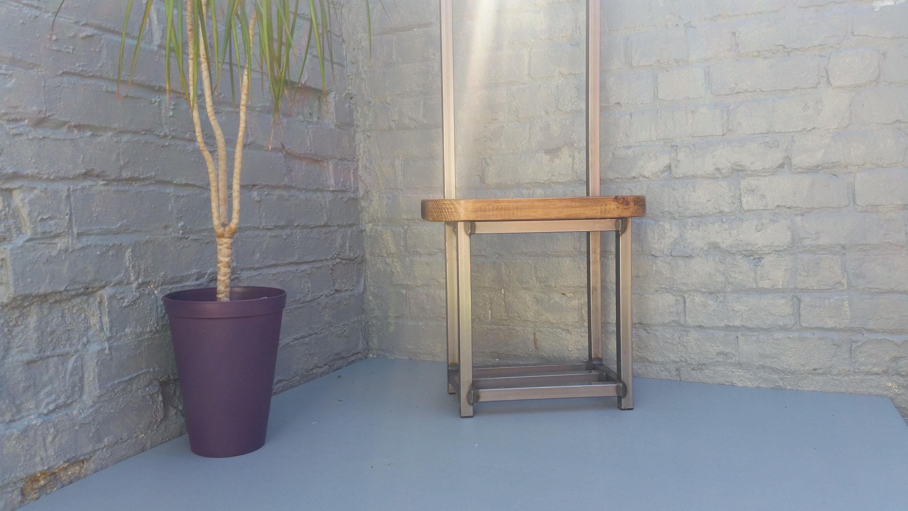 Narrow Hallway Coat Stand With Seat & Shoe Rack Bench Bijou Etsy UK